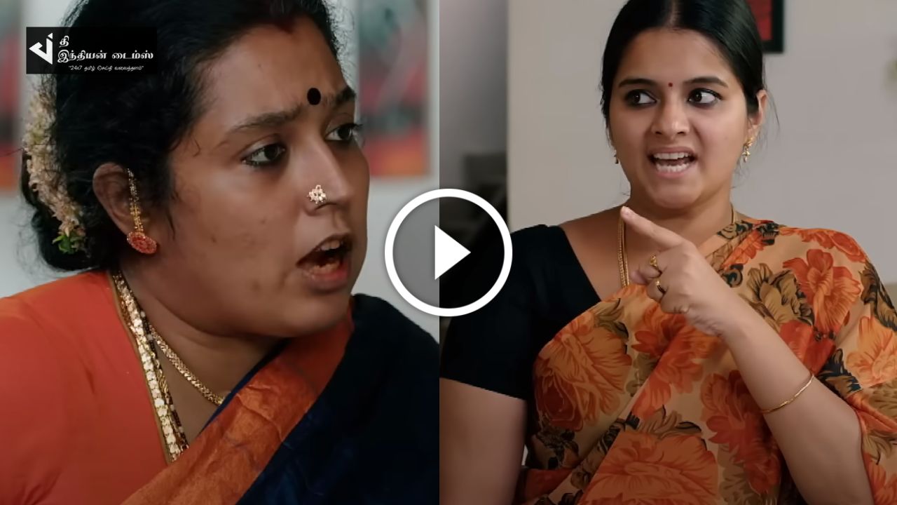 ஏய் உனக்கு அவ்வளவுதான் மரியாதை.. ஜான்சியை கிழித்தெடுத்த நந்தினி..எதிர்நீச்சல் ப்ரோமோ