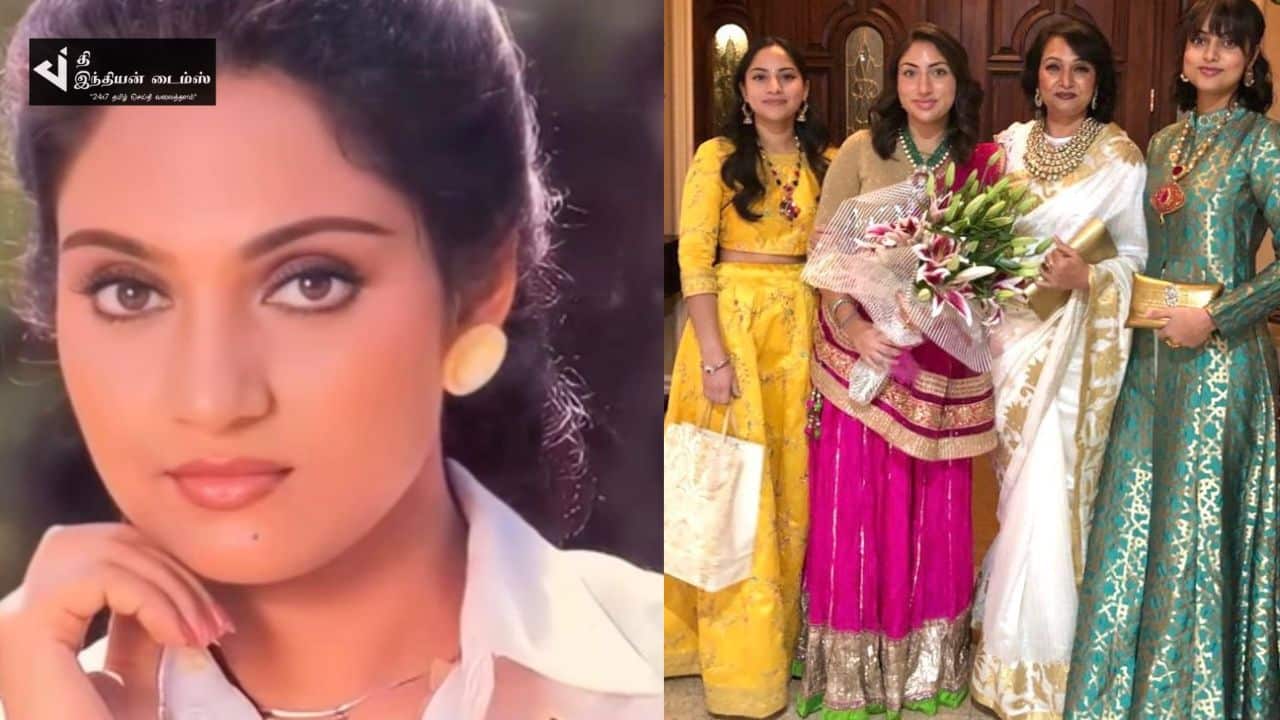 சூப்பர் ஸ்டாரின் தில்லு முல்லு பட கதாநாயகி மாதவியின் குடும்ப புகைப்படங்கள்