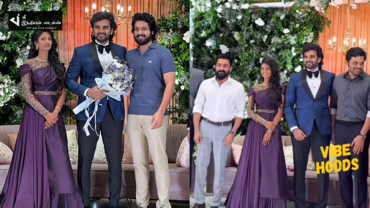 பிரபலங்கள் கலந்துகொண்ட அசோக் செல்வன் கீர்த்தி பாண்டியன் திருமண வரவேற்பு புகைப்படங்கள்