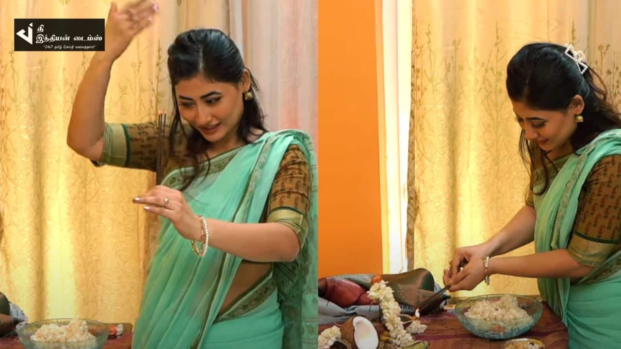 குக் வித் கோமாளி சுனிதா வீட்டு விநாயகர் சதுர்த்தி கொண்டாட்ட புகைப்படங்கள்