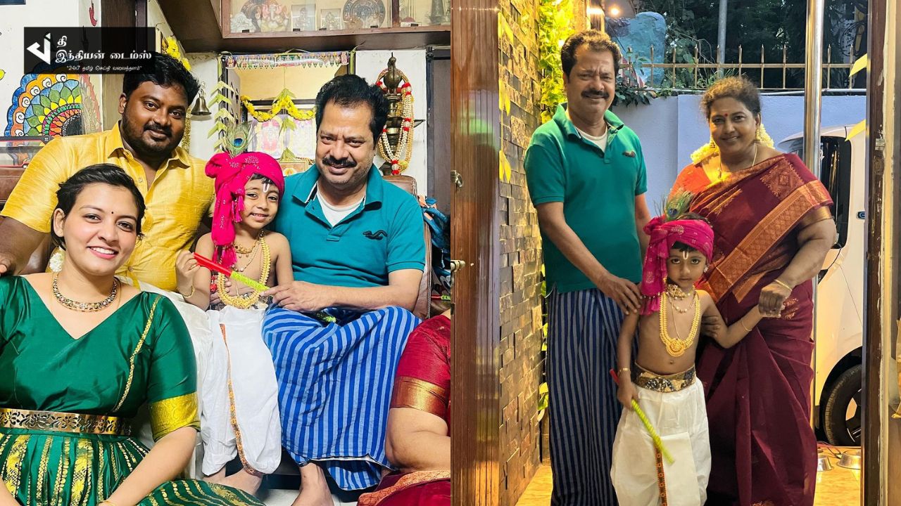 இயக்குனர் மற்றும் நடிகர் பாண்டியராஜனின் பேரன் புகைப்படங்கள்