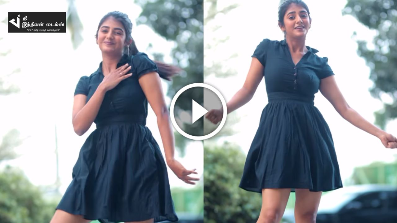 வெறித்தனமாக ஆட்டம் போட்ட ஈரமான ரோஜாவே சீரியல் கதாநாயகி கேபிரியல்