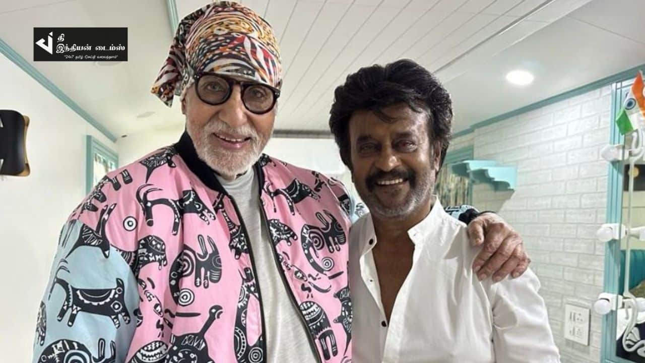 தலைவர்170 படப்பிடிப்பில் இணைந்த அமிதாப்பச்சன்…. தோழனுடன் இணைந்த மகிழ்ச்சியில் ரஜினிகாந்த்