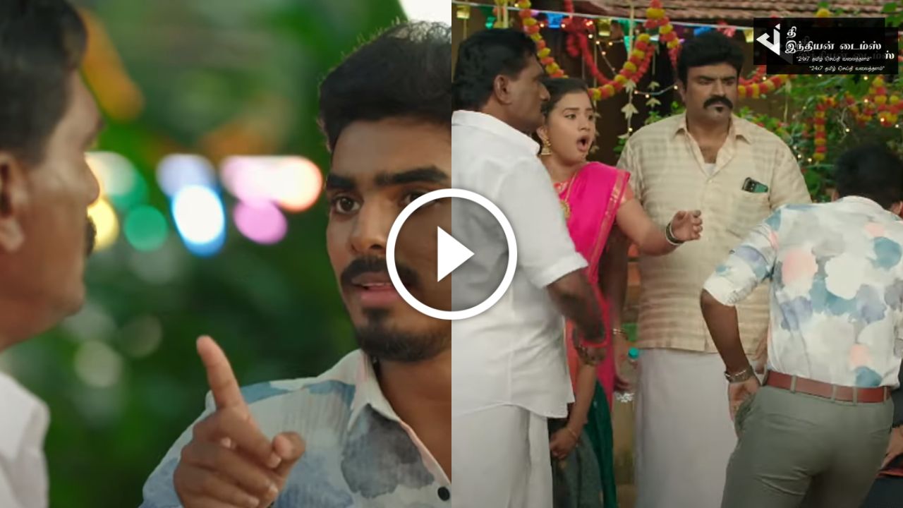 கை நீட்டி பேசிய தர்ஷன் கன்னத்தில் பளார் என அரைவிட்ட AGS… எதிர்நீச்சல் ப்ரோமோ