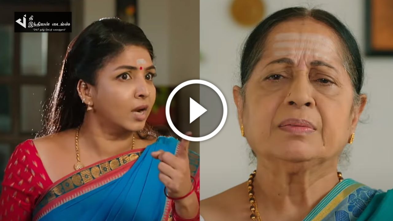 விசாலாட்சியை மிரட்டிய ரேணுகா.. பரபரப்பான எதிர்நீச்சல் ப்ரோமோ