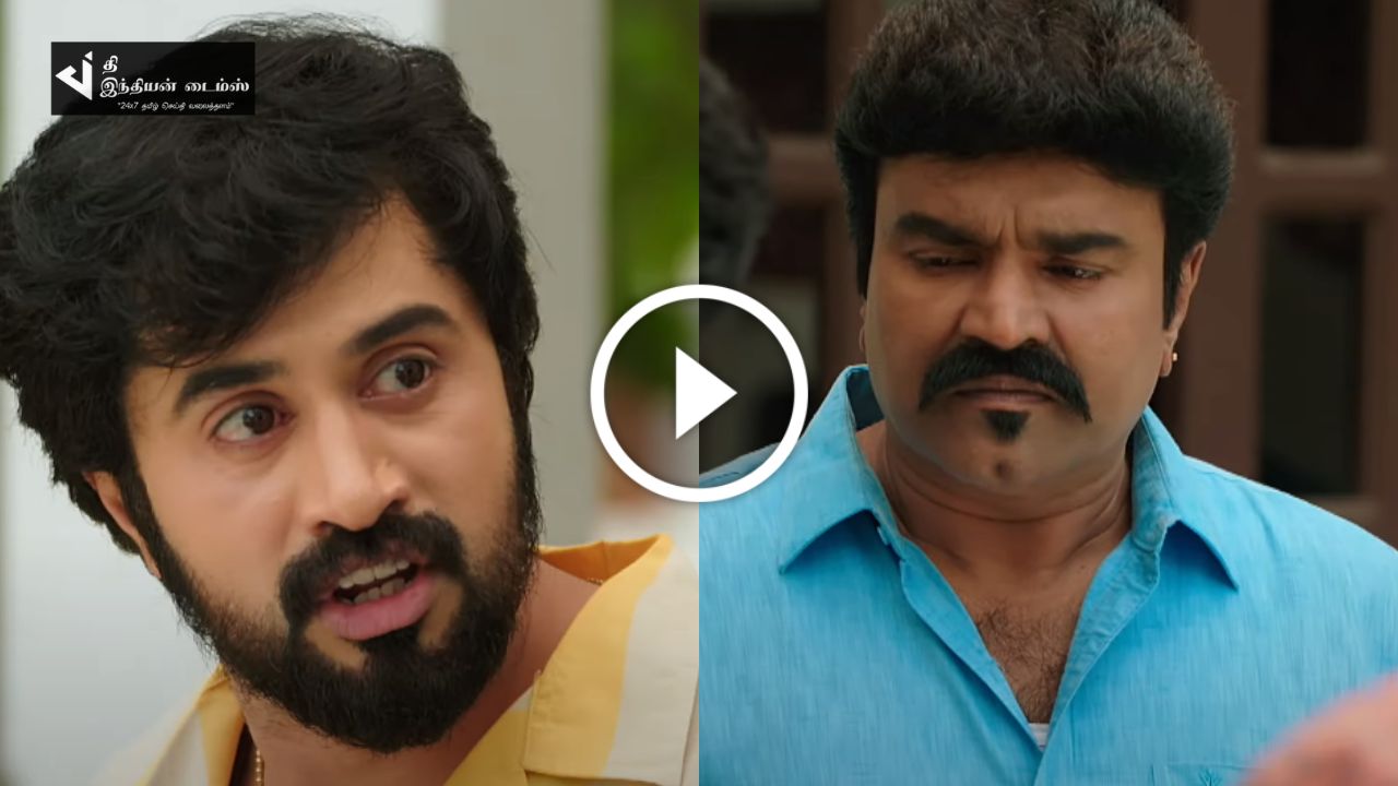 நிகழ்ச்சியில் ஜீவானந்தத்தை தீர்த்து கட்ட திட்டமிடும் சக்தி மற்றும் ஞானம்… எதிர்நீச்சல் ப்ரோமோ