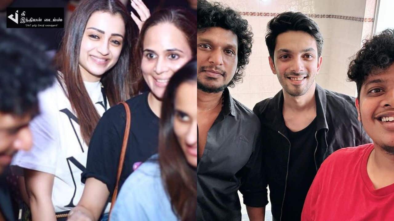 LEO முதல் காட்சியை காண வந்த படக்குழுவினர்