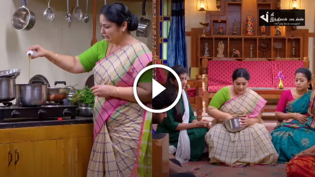 சோற்றில் விஷம் கலந்து அனைவருக்கும் கொடுக்கும் காமாட்சி.. கயல் ப்ரோமோ வெளியாகியது