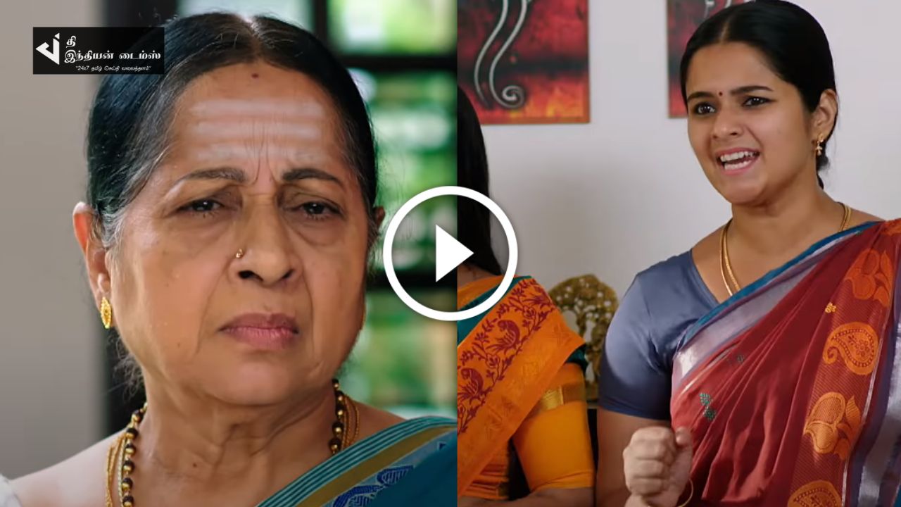 யாரு குடியை யாரு கெடுக்குறது… விசாலாட்சியை வெளுத்தெடுத்த நந்தினி… எதிர்நீச்சல் ப்ரோமோ