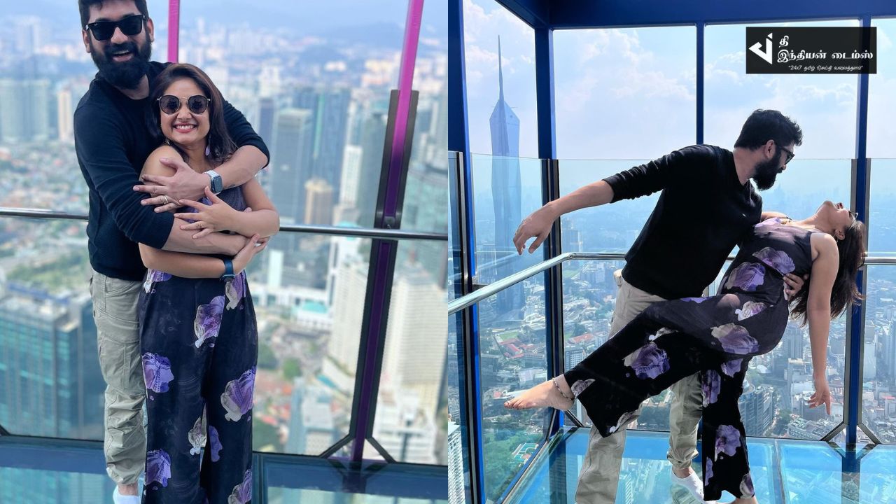 கணவருடன் இரண்டாவது ஹனிமூன் சென்ற ஜீ தமிழ் சீரியல் நடிகை