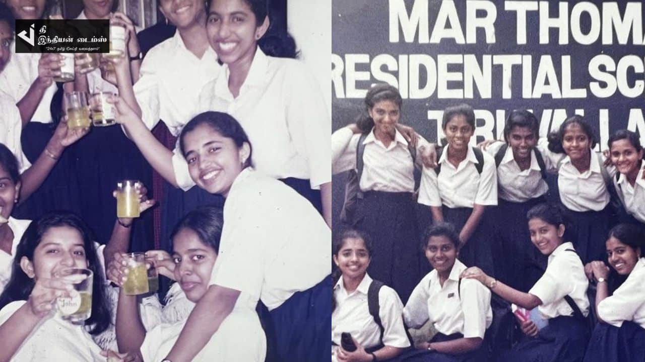 பள்ளிப்பருவத்தில் நடிகை மீரா ஜாஸ்மின் எப்படி இருக்காங்க பாருங்க… வைரலாகும் புகைப்படங்கள்;