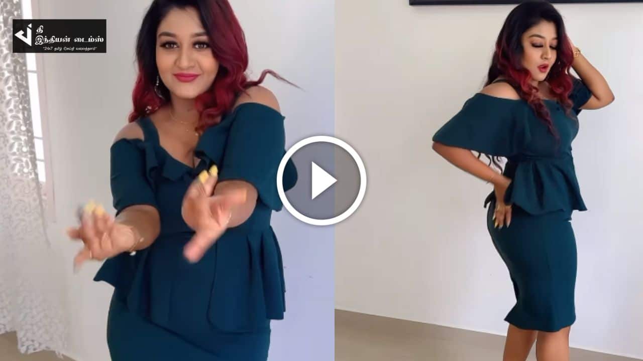 வெறித்தனமாக குத்தாட்டம் போட்ட பாக்கியலட்சுமி சீரியல் மாலினி