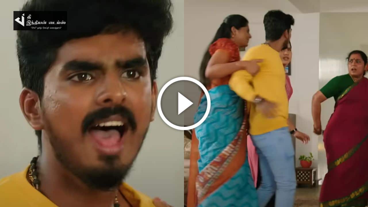 அம்மாவை பற்றி தவறாக பேசிய ஜான்சி ராணியை அடிக்க பாய்ந்த தர்ஷன்… எதிர்நீச்சல் ப்ரோமோ