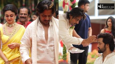 நடிகர் அர்ஜுன் மகளின் மேலும் சில புதிய நிச்சயதார்த்த புகைப்படங்கள் 39