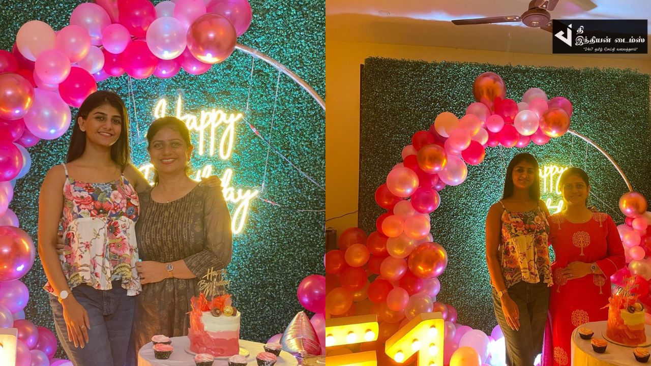 அம்மாவின் பிறந்தநாளை கொண்டாடிய விஜய் டிவி சீரியல் நடிகை கேபி