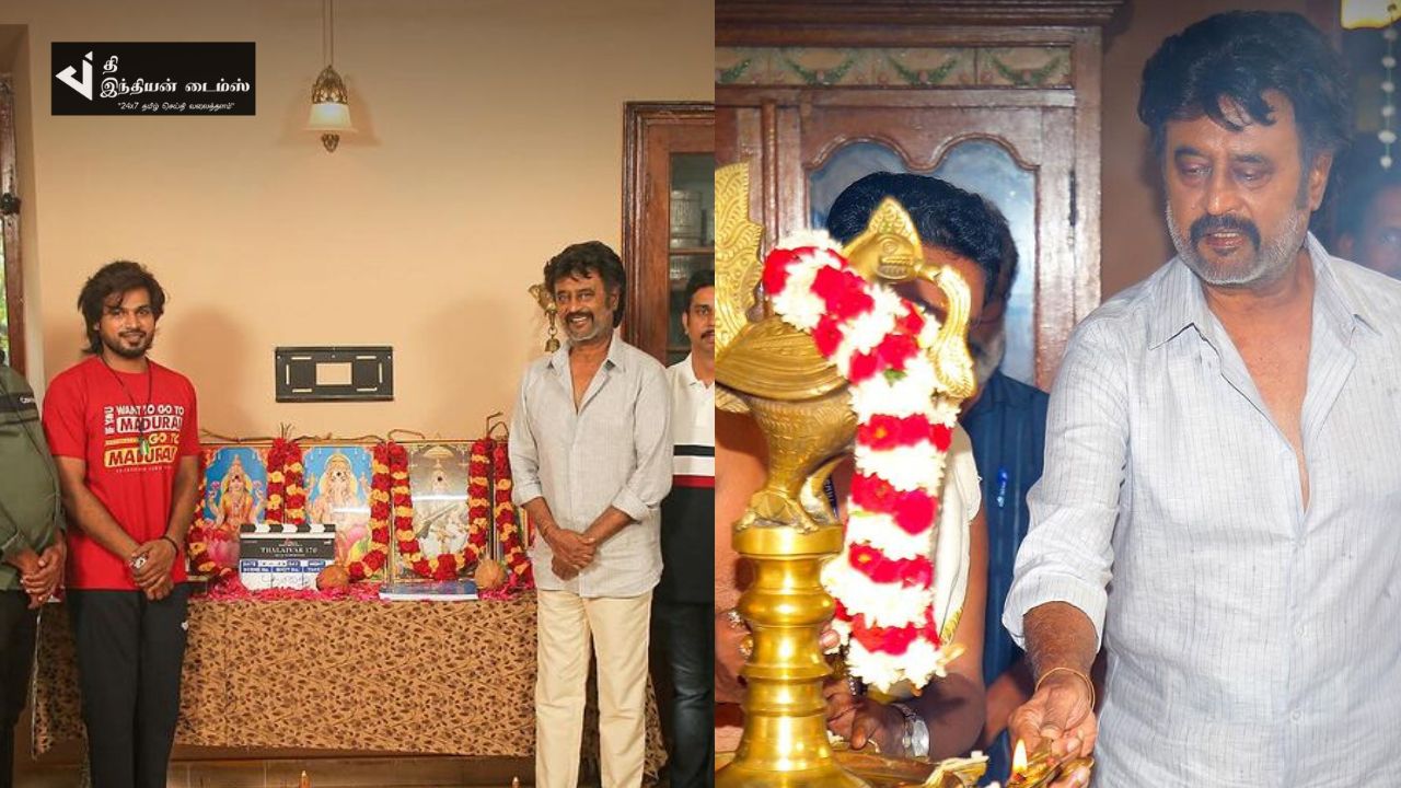 பூஜையுடன் தொடங்கிய தலைவர் 170.. வேறெலெவெல் கெட்டப்பில் சூப்பர் ஸ்டார்