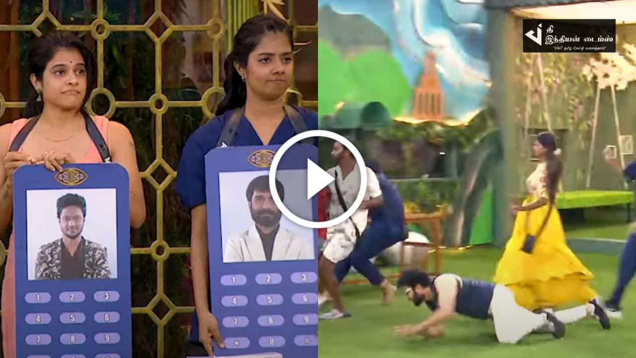 மீண்டும் வீட்டிற்குள் அதிரடியாக மோதிக்கொள்ளும் போட்டியாளர்கள்… BIGGBOSS PROMO