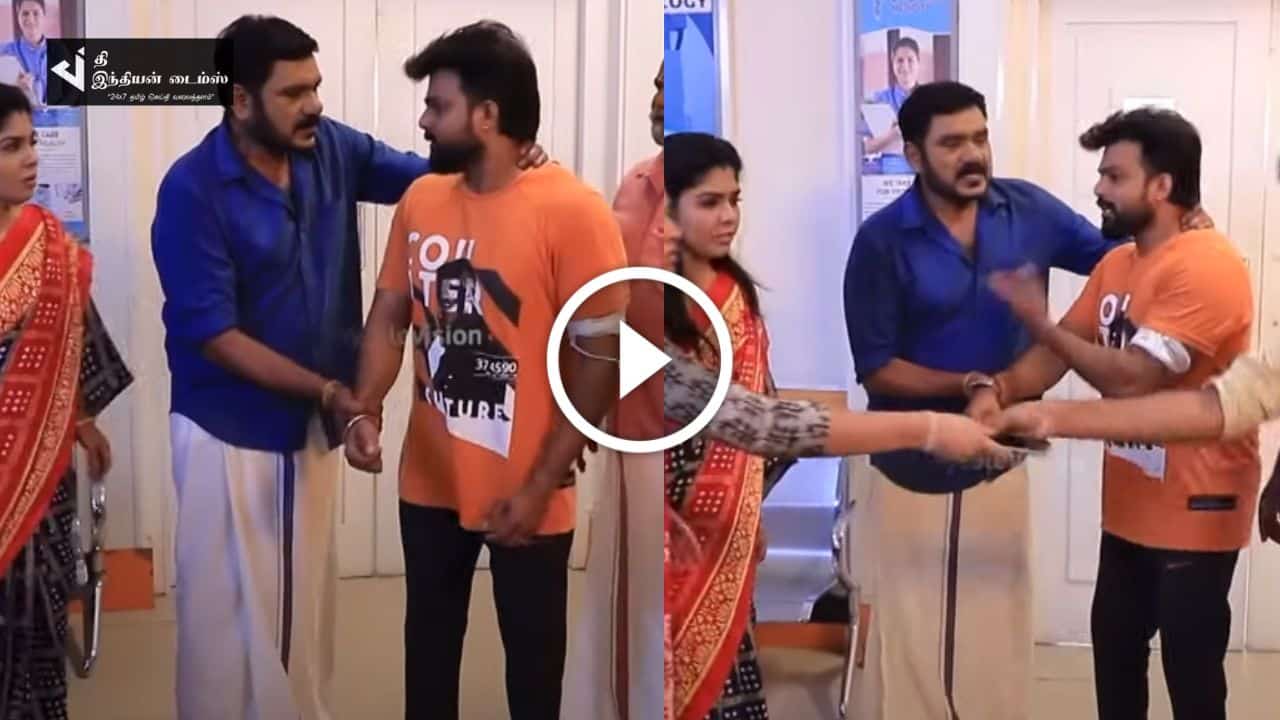 கையும் களவுமாக மூர்த்தியிடம் சிக்கிய பிரசாந்த்… பரபரப்பான பாண்டியன் ஸ்டோர்ஸ் ப்ரோமோ