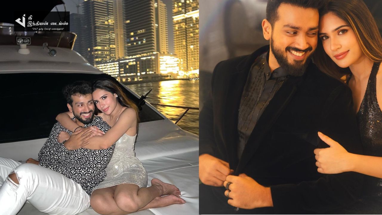 காதலியுடன் நடிகை காளிதாஸ் ஜெயராம் எடுத்துக்கொண்ட புகைப்படங்கள்