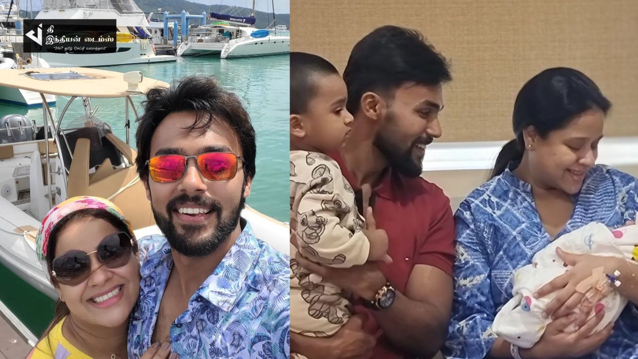 BIGGBOSS ஆரவ்க்கு இரண்டாவதாக பெண் குழந்தை பிறந்துள்ளது.. மகளுடன் ஆரவ் வெளியிட்ட புகைப்படம்