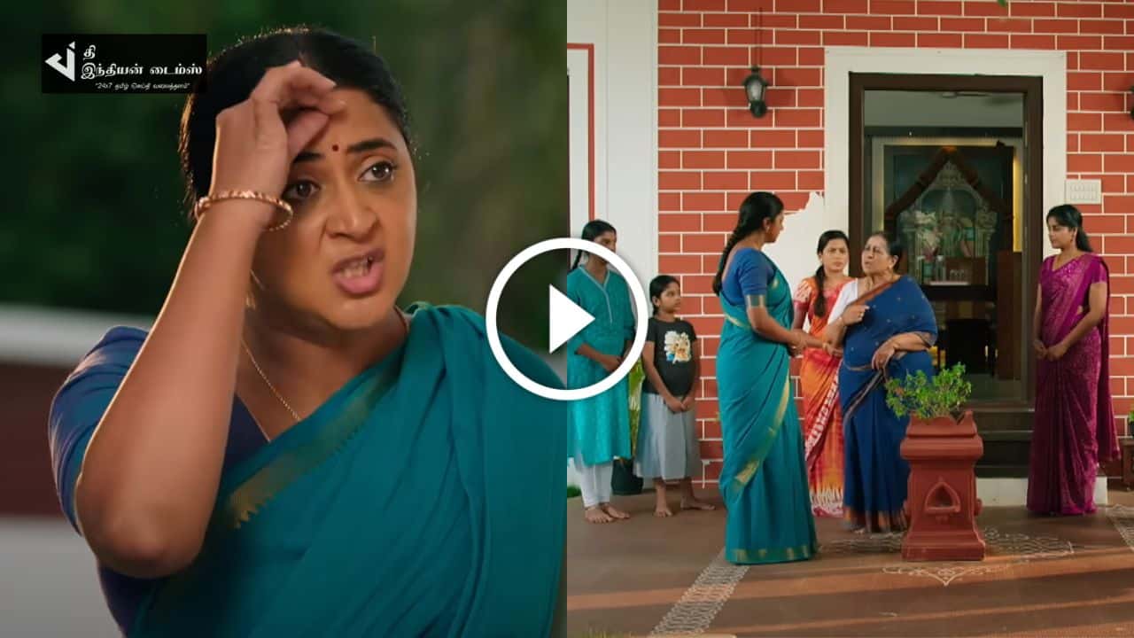 உங்க பையன் தான் முட்டாள் என கூறிய ஈஸ்வரியால் கொதித்தெழுந்த விசாலாட்சி.. எதிர்நீச்சல் ப்ரோமோ