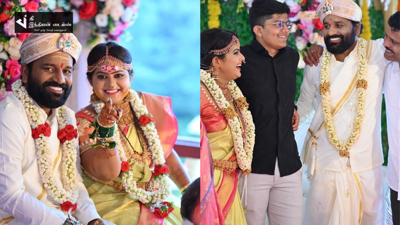 கோலாகலமாக நடைபெற்ற சிறகடிக்க ஆசை சீரியல் நடிகை திருமணம்…வைரலாகும் புகைப்படங்கள்