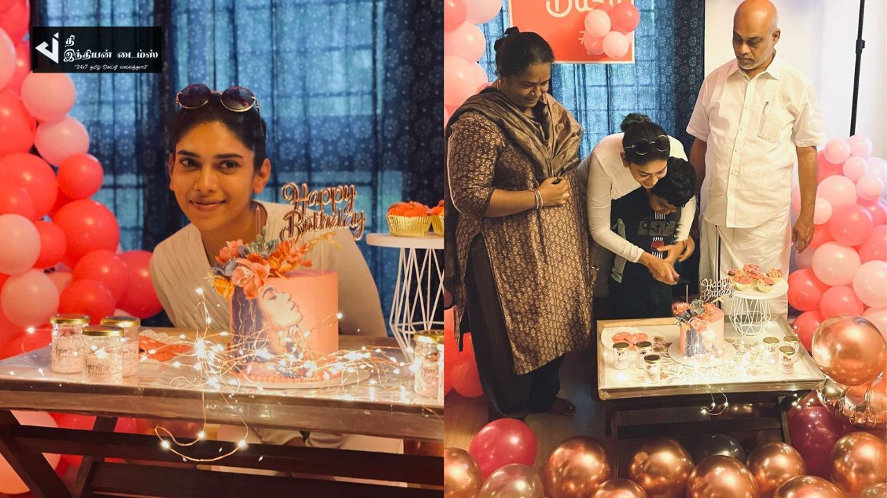 சார்பட்டா பரம்பரை துஷ்ரா விஜயன் பிறந்தநாள் கொண்டாட்டம்