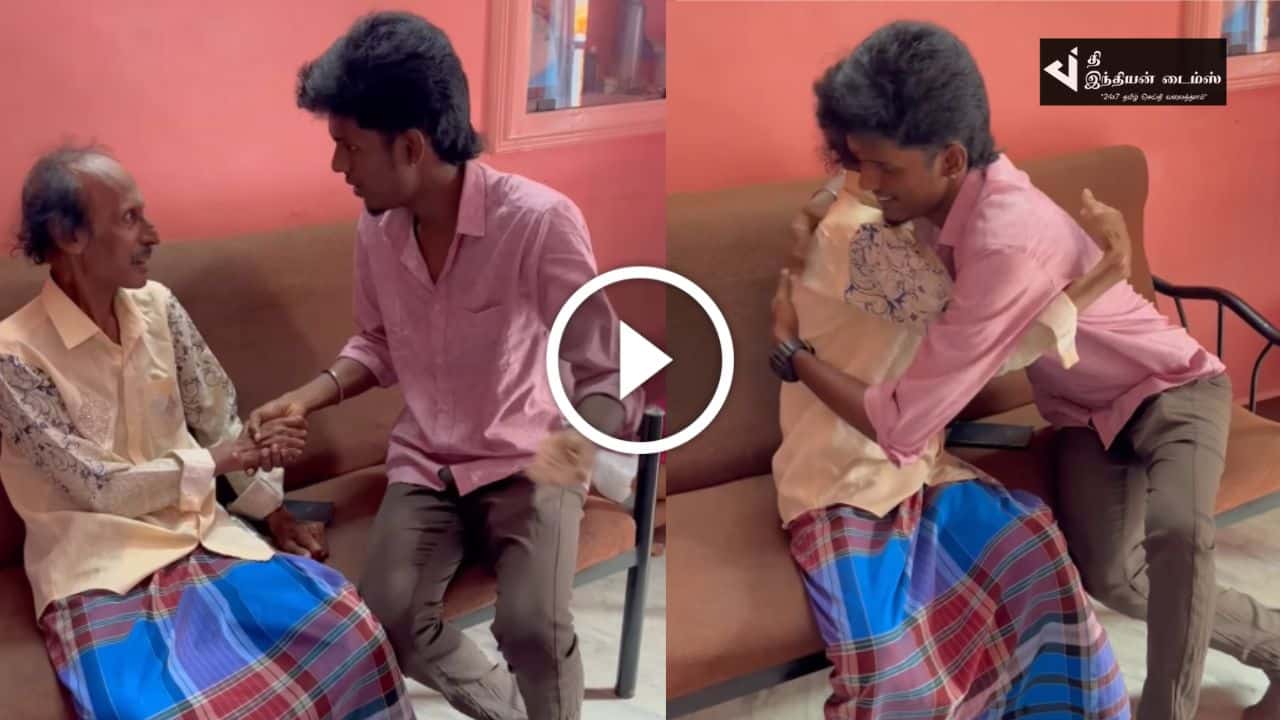 வறுமையில் வாடிய லொள்ளு சபா நடிகருக்கு நேரில் சென்று உதவிய KPY பாலா