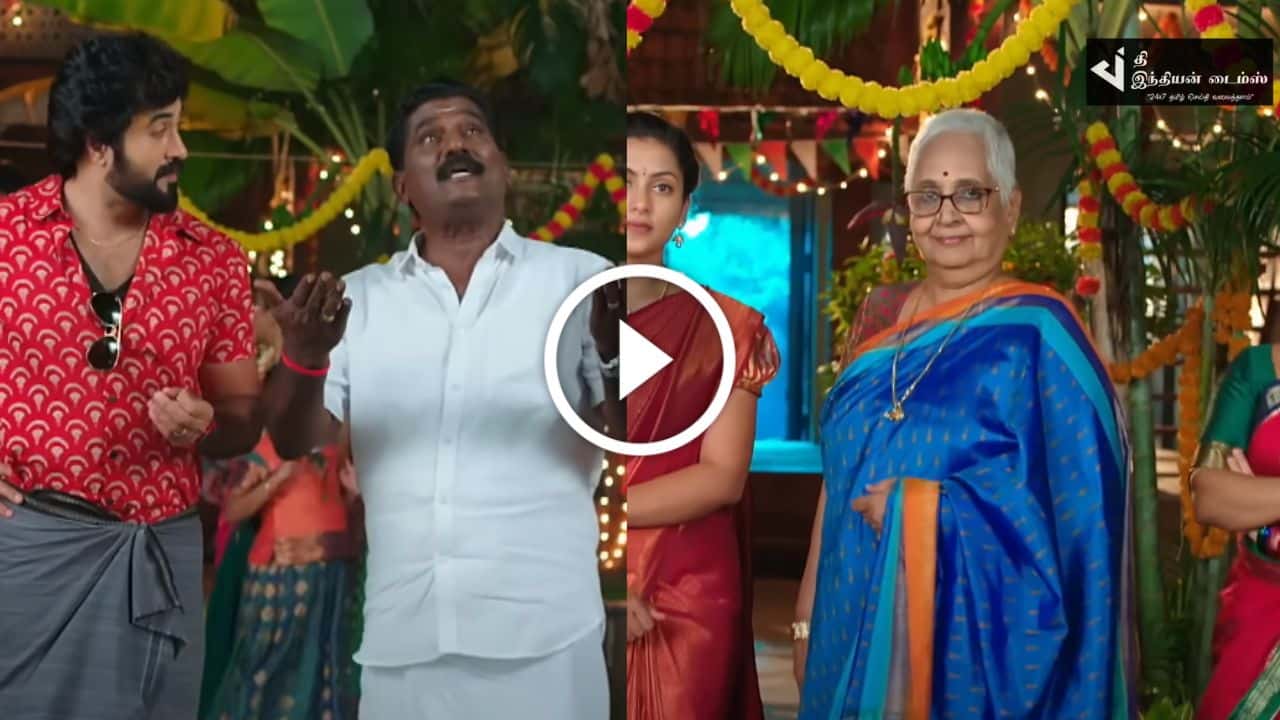 இவளுக என்ன இங்கிலீஸ் பட போஸ்டர் மாதிரி நிக்காளுக…. கலாய்த்து எடுத்த AGS…. எதிர்நீச்சல் ப்ரோமோ