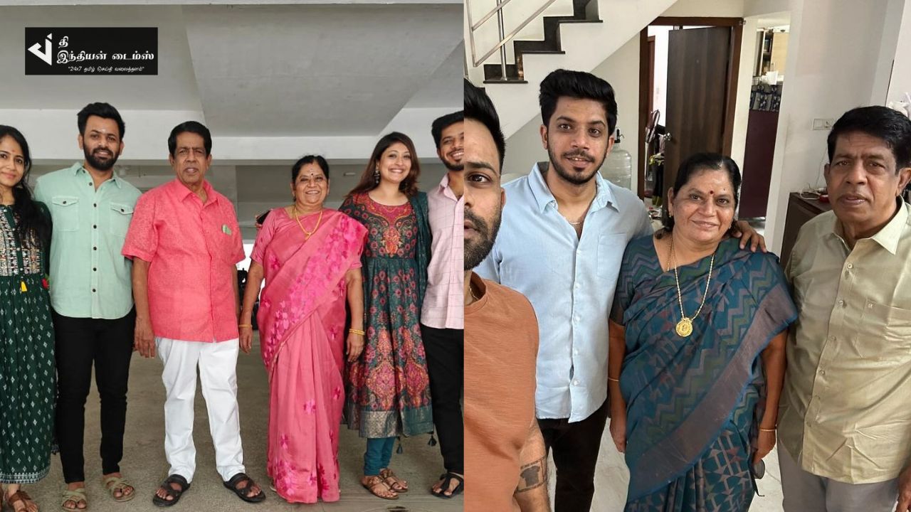 இயக்குனர் மற்றும் நடிகருமான ஆர் சுந்தராஜன் குடும்ப புகைப்படங்கள்