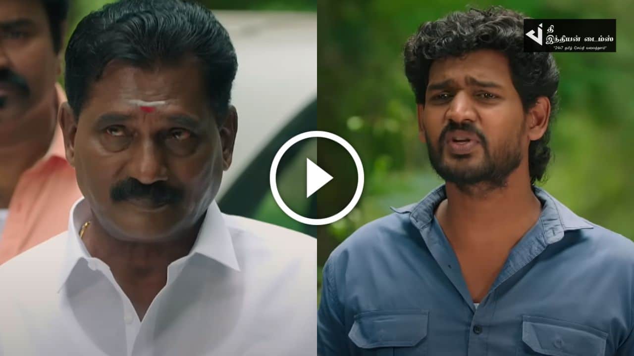 உனக்கு எப்படி அது துப்பாக்கி சத்தம்னு தெரியும்.. AGS-யை கேள்வி மேல் கேள்வி கேட்டு TORTURE செய்த கரிகாலன்… எதிர்நீச்சல் ப்ரோமோ