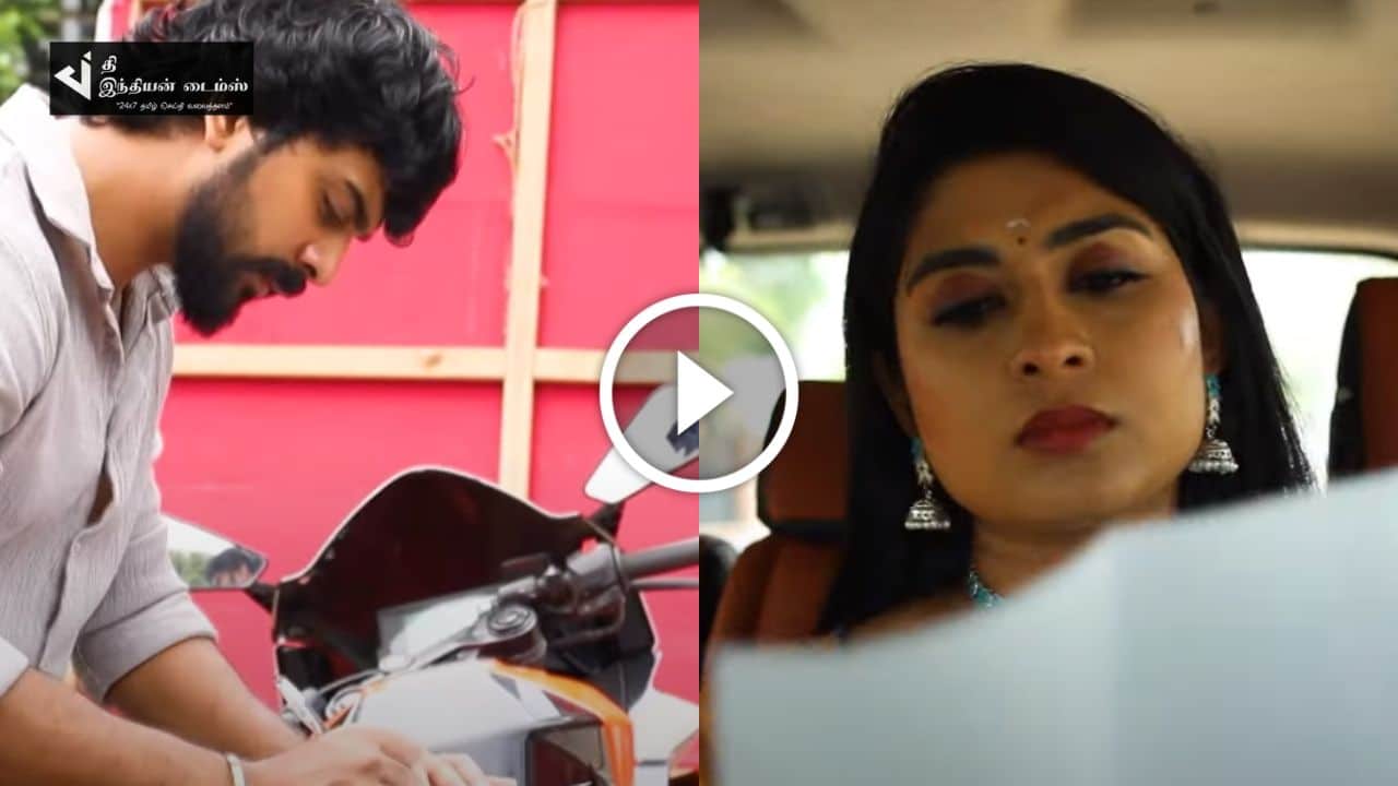 தமிழ் திருமணமானவன் என்ற உண்மையை கடிதத்தில் எழுதி மேக்னாவிடம் கொடுத்த அர்ஜுன்… தமிழும் சரஸ்வதியும் ப்ரோமோ