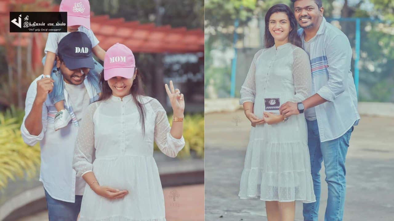 இரண்டாவது முறையாக கர்ப்பமாக இருக்கும் சீரியல் நடிகை ஸ்ரீதேவி அசோக்