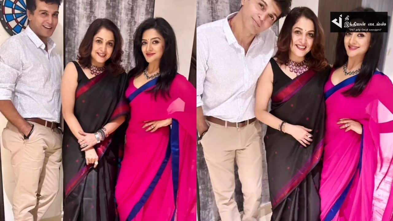 காதல் ஜோடிகளுடன் தீபாவளியை கொண்டாடிய நடிகை ரம்யாகிருஷ்ணன் புகைப்படங்கள்