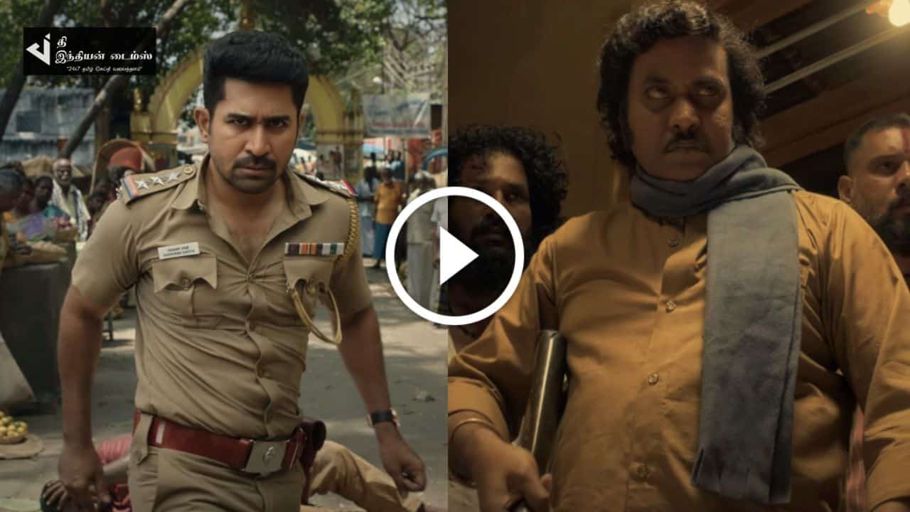 விஜய் ஆண்டனி போலீசாக மிரட்டும் வள்ளிமயில் படத்தின் டீசர் இதோ
