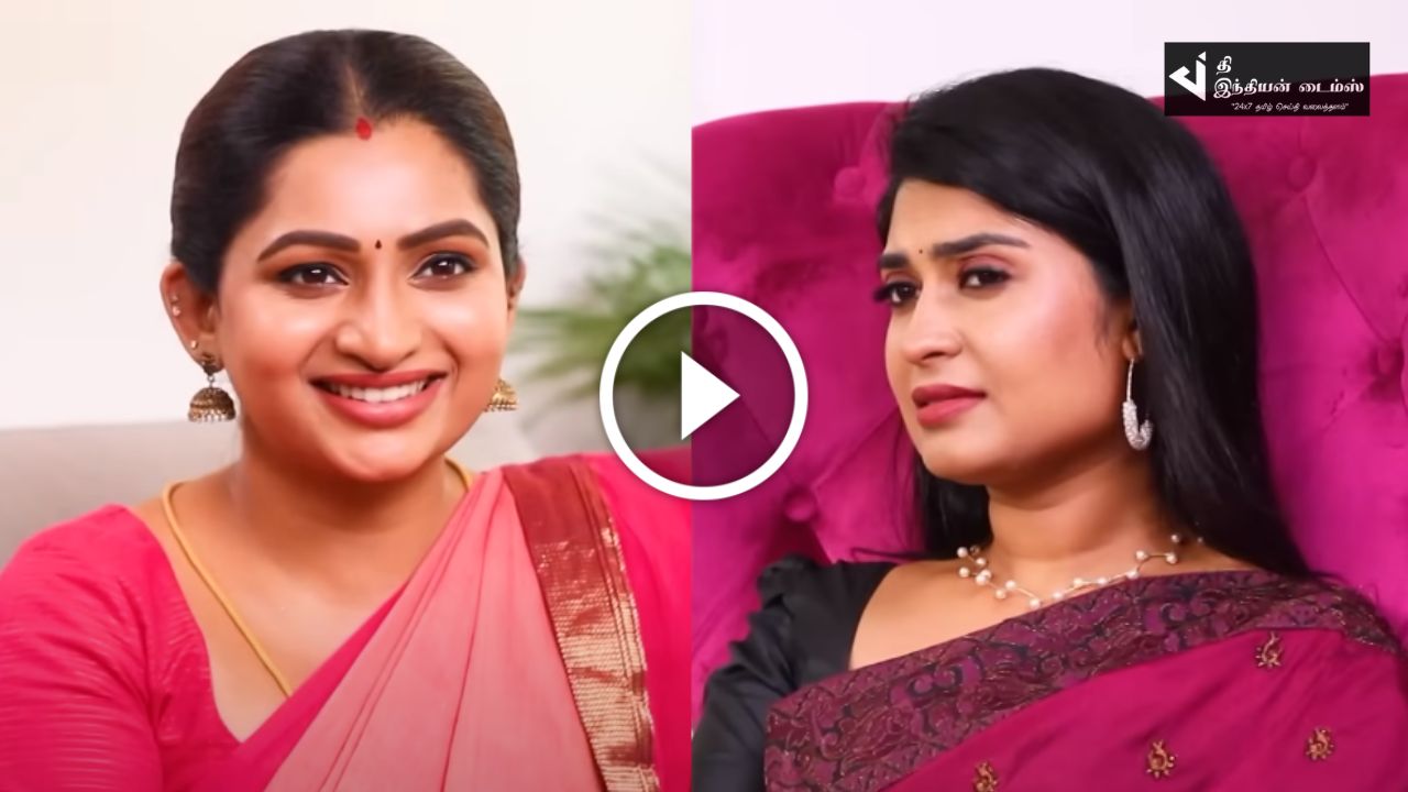 சரஸ்வதியை மனைவி என மேக்னாவிடம் அறிமுகப்படுத்த போகும் தமிழ்… தமிழும் சரஸ்வதியும் ப்ரோமோ