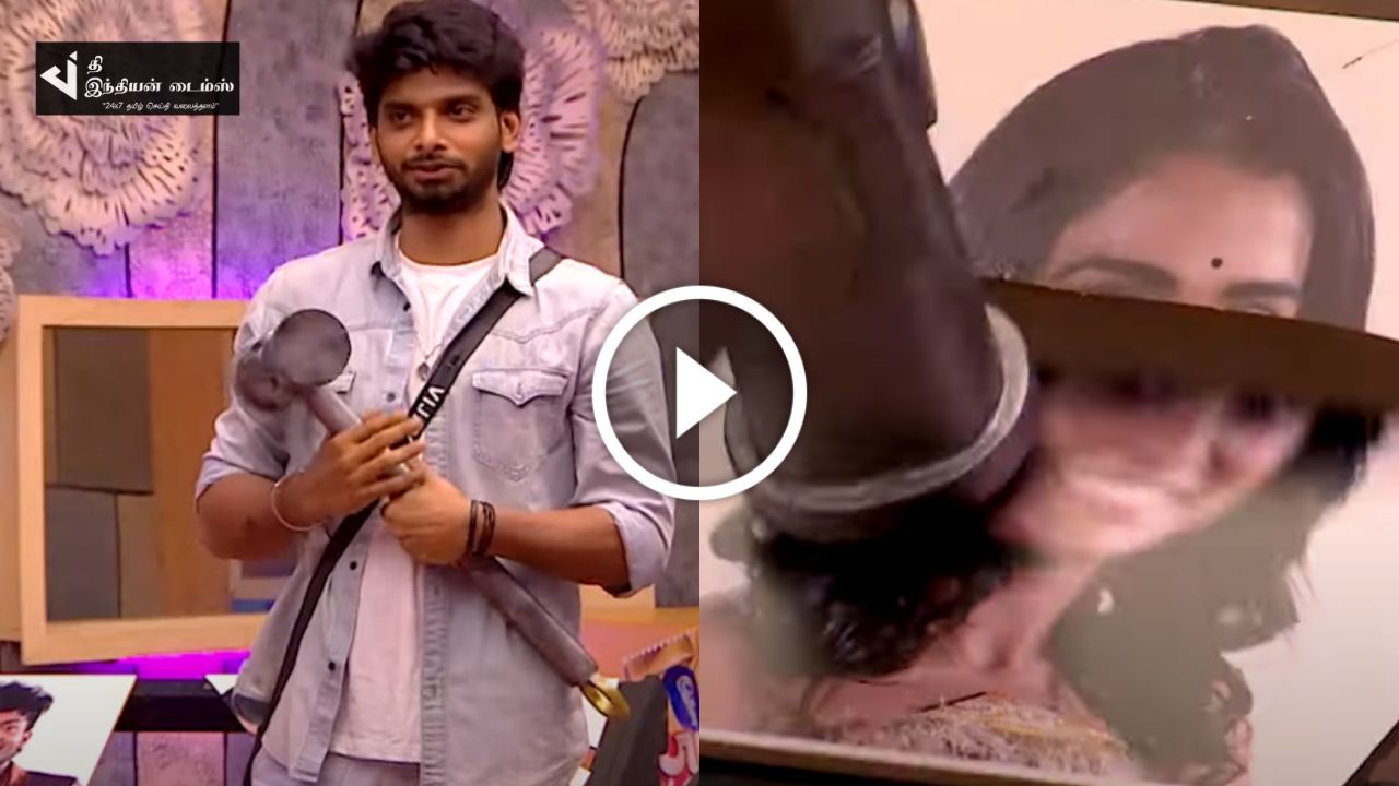 வீட்டிற்குள் வந்த உடனே சொல்லி அடிக்கும் விஜய் வர்மா… பிக் பாஸ் ப்ரோமோ