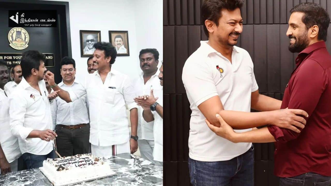 நடிகரும் அமைச்சருமான உதயநிதி ஸ்டாலின் பிறந்தநாள் கொண்டாட்டம்