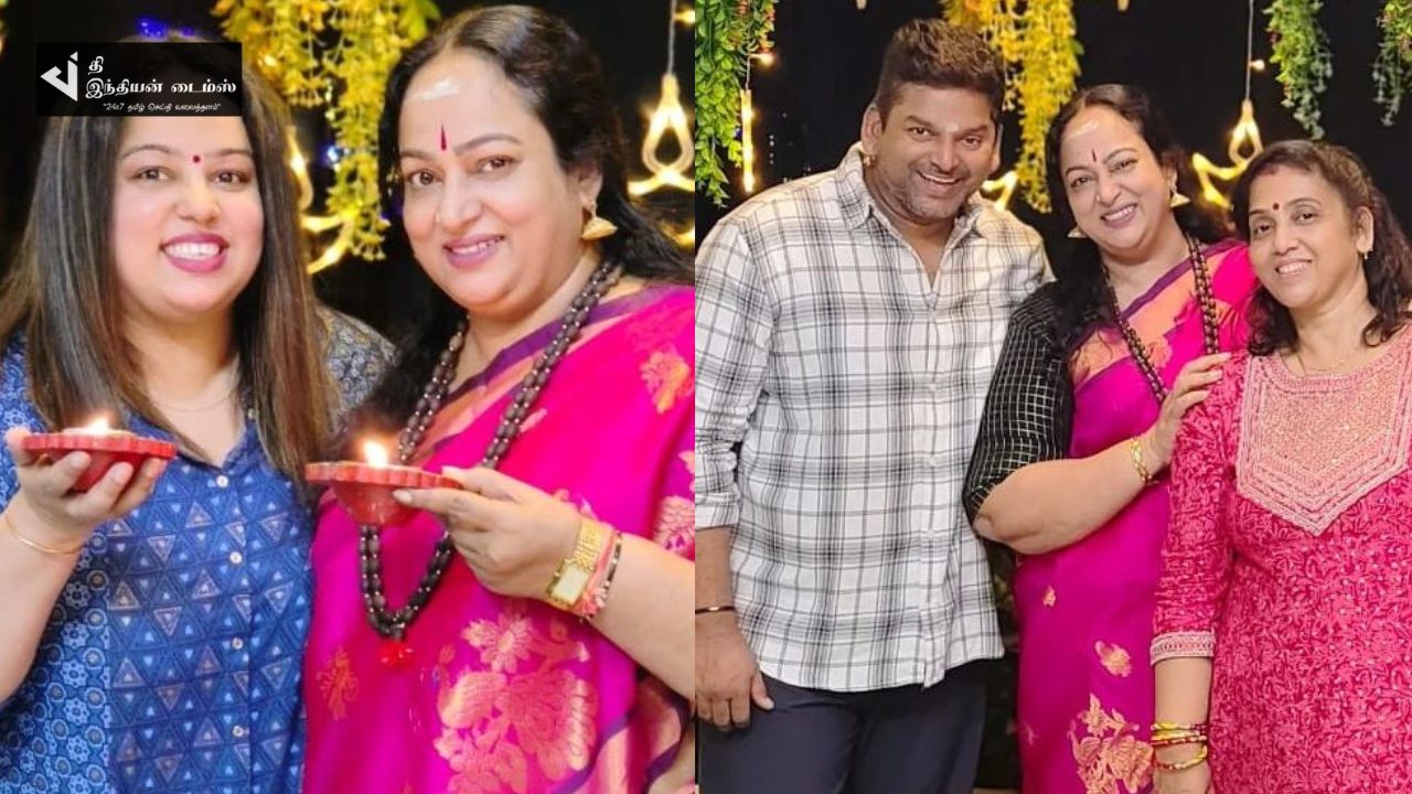 மகள் மற்றும் பேரன்களுடன் நடிகை நளினியின் அழகிய குடும்ப புகைப்படங்கள்