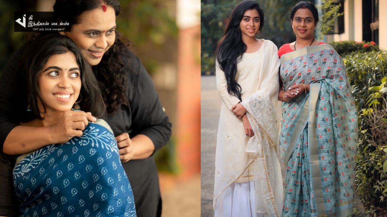கதாநாயகி போல இருக்கும் பிரபல நடிகை விஜி சந்திரசேகர் மகளின் அழகிய புகைப்படங்கள்