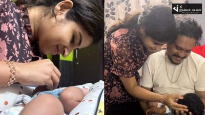 அண்ணே பாப்பா உங்களை மாதிரியே இருக்கு... புகழ் குழந்தையை பார்க்க வந்த ஷிவாங்கி 10