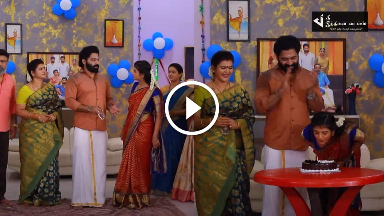 காவ்யா கலெக்டர் ஆகியதை சஸ்பென்ஸாக கூறி சந்தோசப்படுத்திய பார்த்தி…. ஈரமான ரோஜாவே 2 ப்ரோமோ