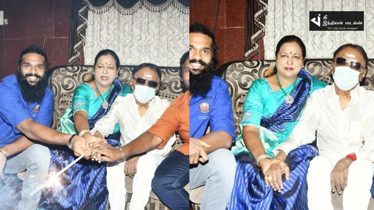 புரட்சிக்கலைஞர் கேப்டன் விஜயகாந்த் வீட்டு தீபாவளி கொண்டாட்ட புகைப்படங்கள்