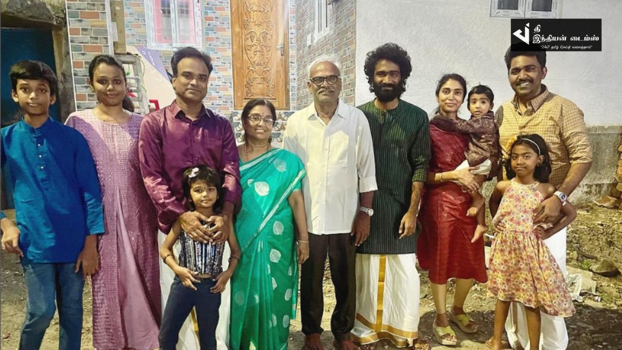 இயக்குனர் மற்றும் நடிகர் பிரதீப் ரங்கநாதன் வீட்டு தீபாவளி கொண்டாட்டம்