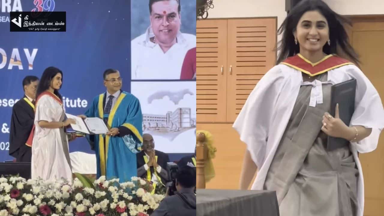 டாக்டர் ஆகிய நடிகை சரண்யா பொன்வண்ணன் மகளின் மேலும் சில புகைப்படங்கள்