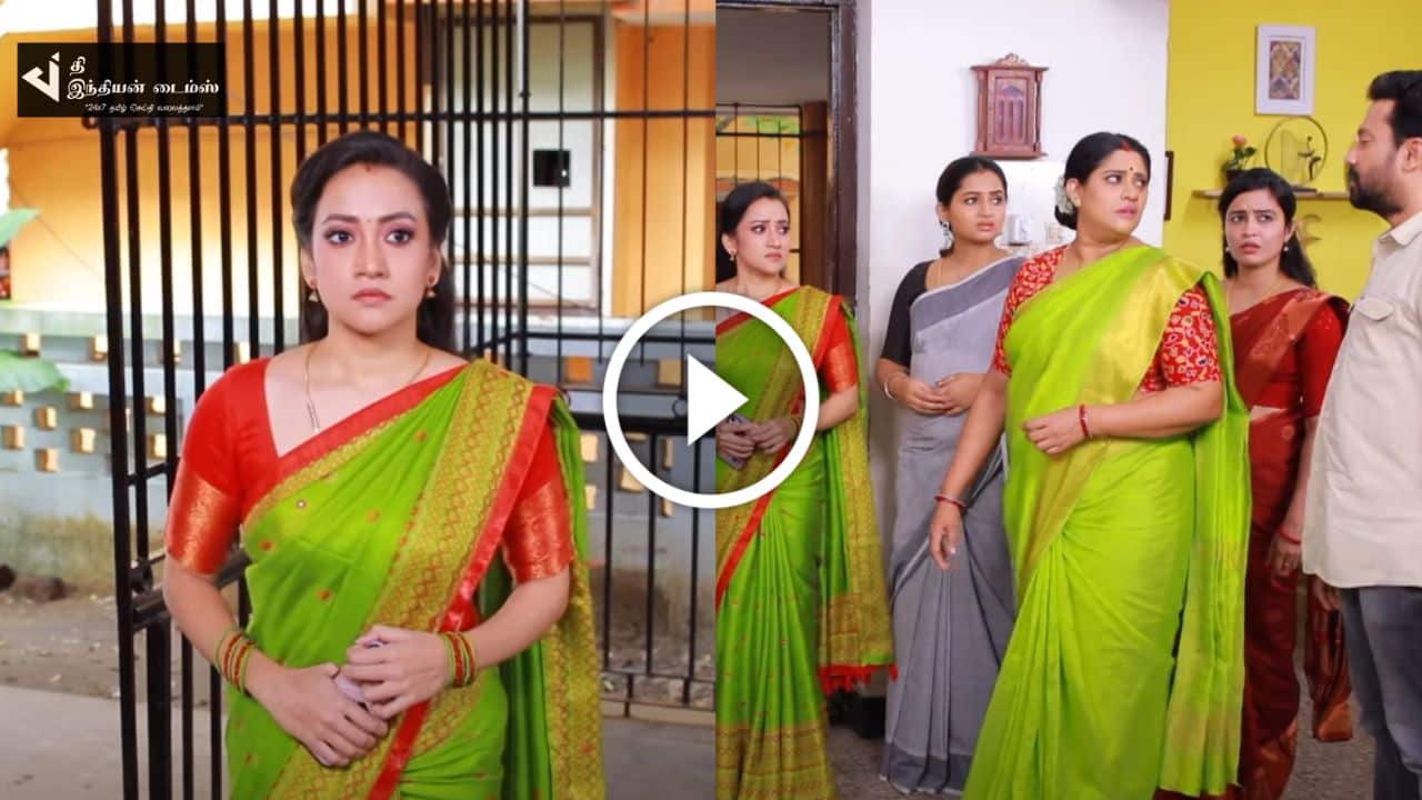 மகளுக்கு பெயர் சூட்டு விழாவிற்கு தமிழையும் கோதையும் அழைக்க வந்த ராகினி.. தமிழும் சரஸ்வதியும் ப்ரோமோ