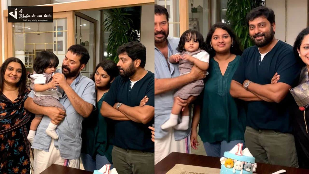 நடிகர் நரேன் மகனின் முதல் பிறந்தநாள் விழா கொண்டாட்ட புகைப்படங்கள்