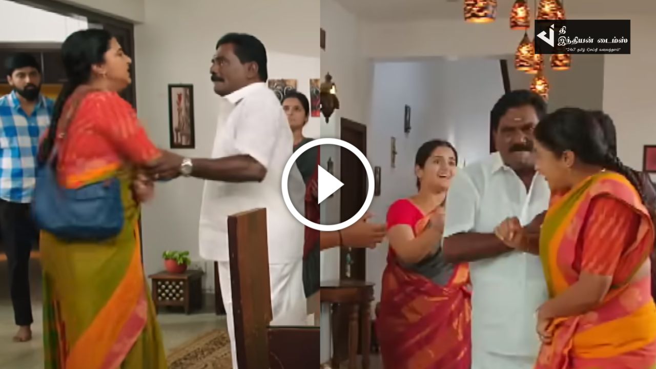 ஈஸ்வரியை அடித்து கழுத்தை பிடித்து வீட்டை விட்டு வெளியே அனுப்பும் AGS… எதிர்நீச்சல் ப்ரோமோ