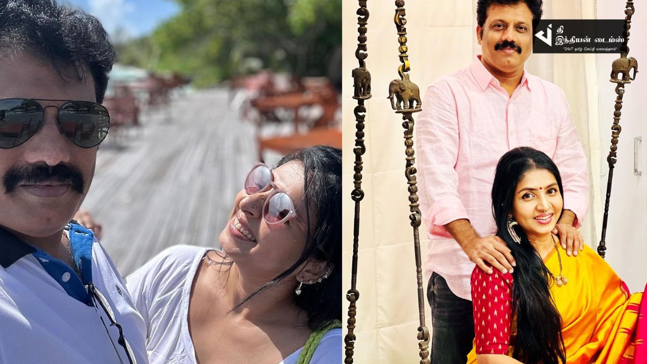 25வது திருமண நாளை கொண்டாடும் எதிர்நீச்சல் சீரியல் ரேணுகா