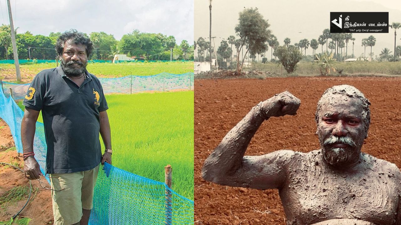 முழு நேர விவசாயியாக மாறிய நடிகர் கருணாஸ் புகைப்படங்கள்